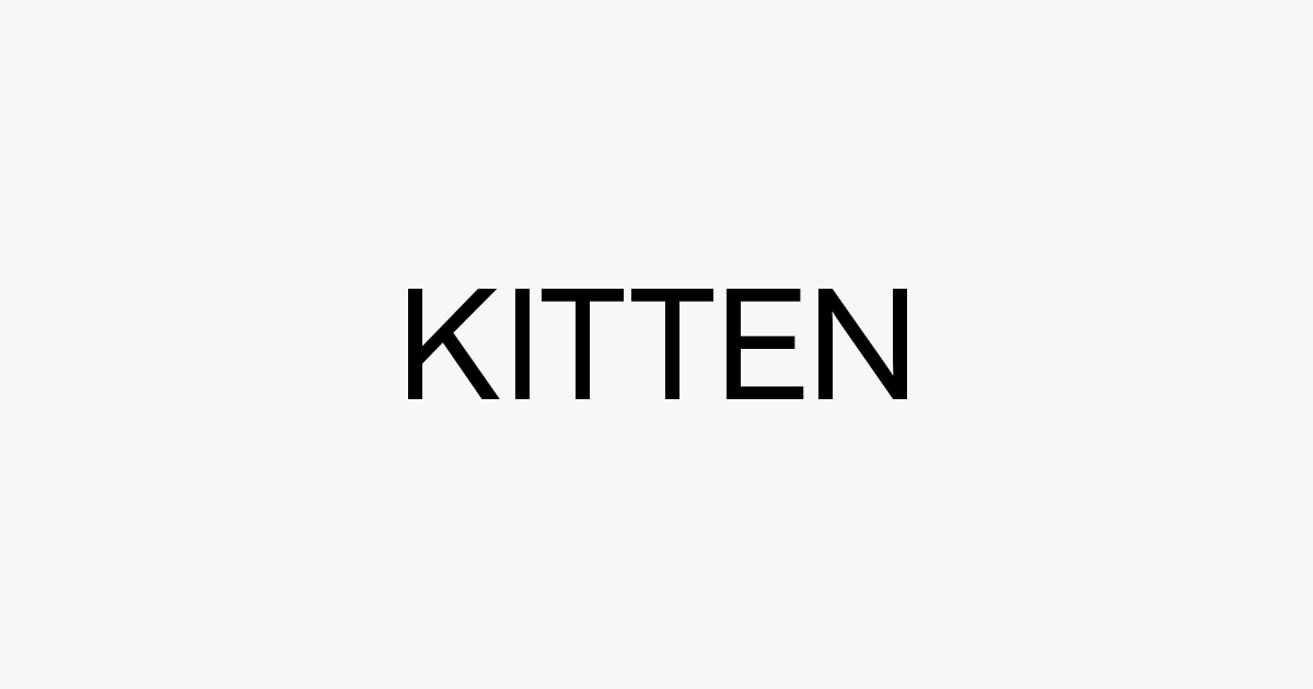 Kitten