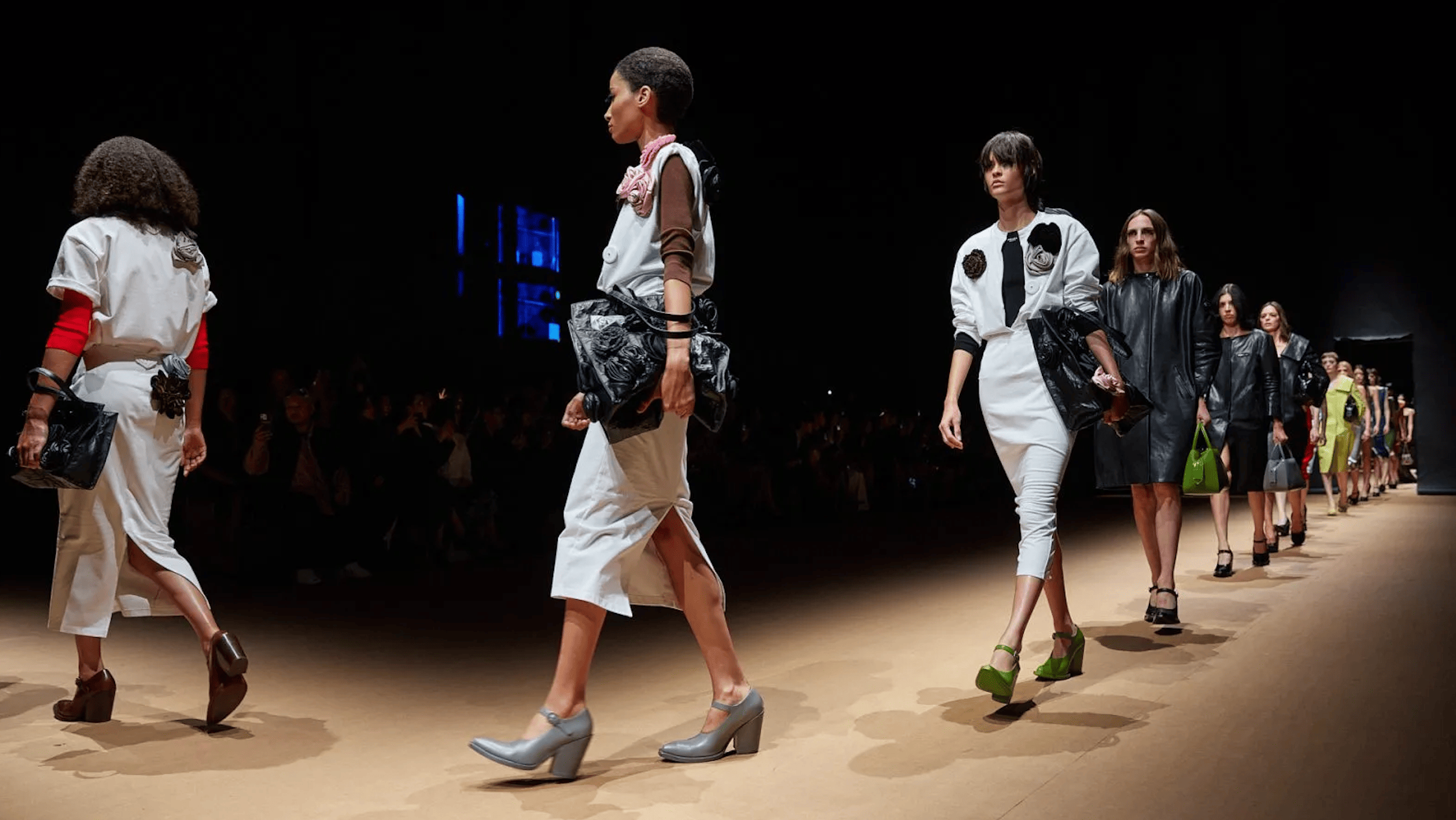 Miuccia Prada and Raf Simons present Prada SS23 Womenswear Collection