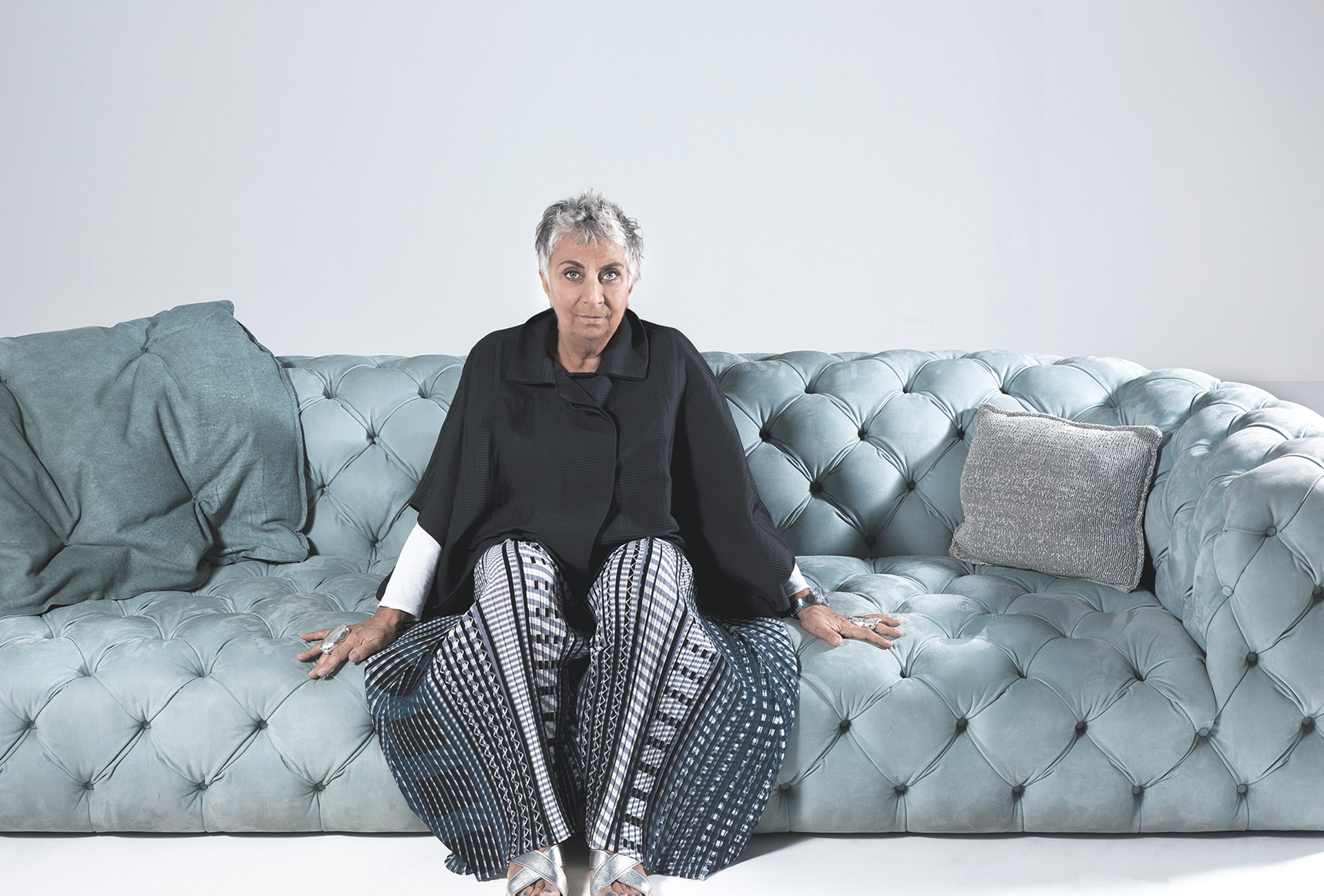 Inside radical architect-designer Paola Navone’s rooftop Milan home and collector’s instinct