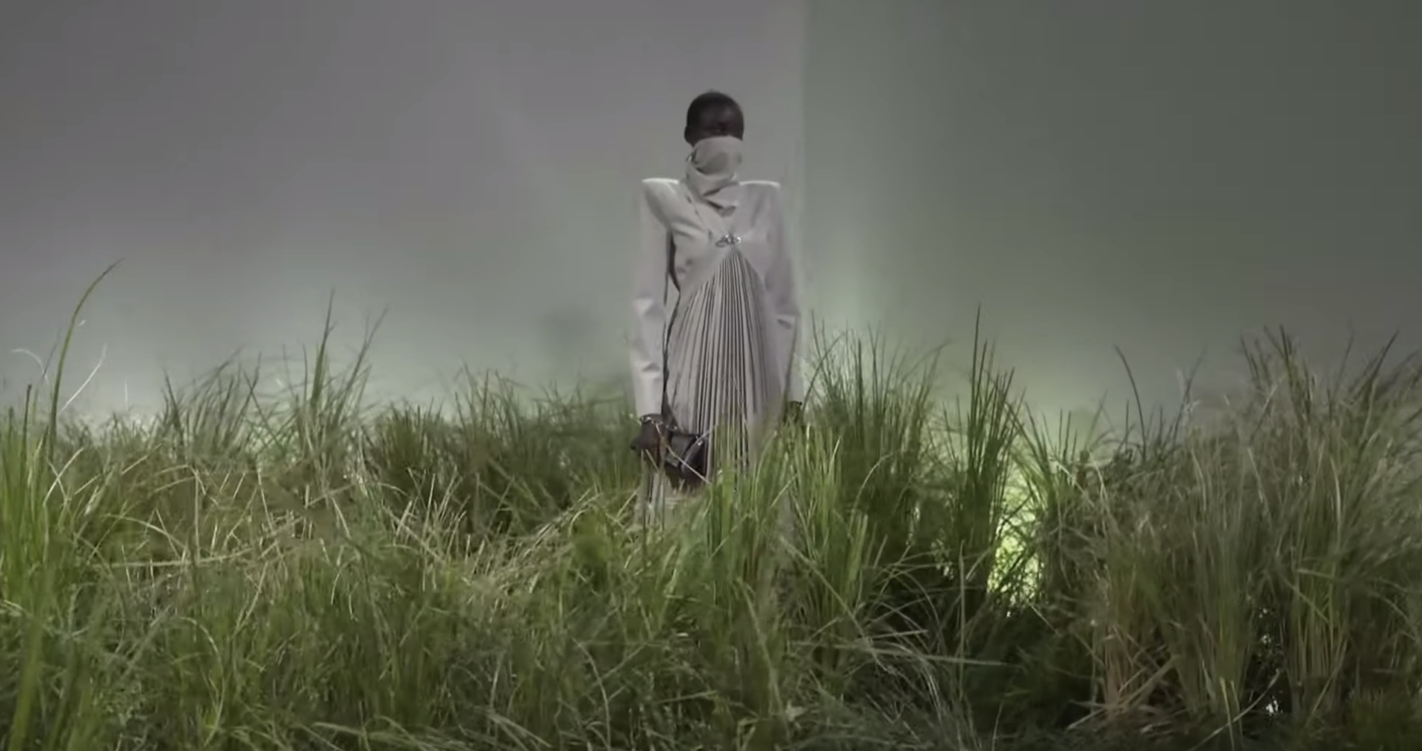 ss21 Off-White™ runway show titled "Adam is Eve”