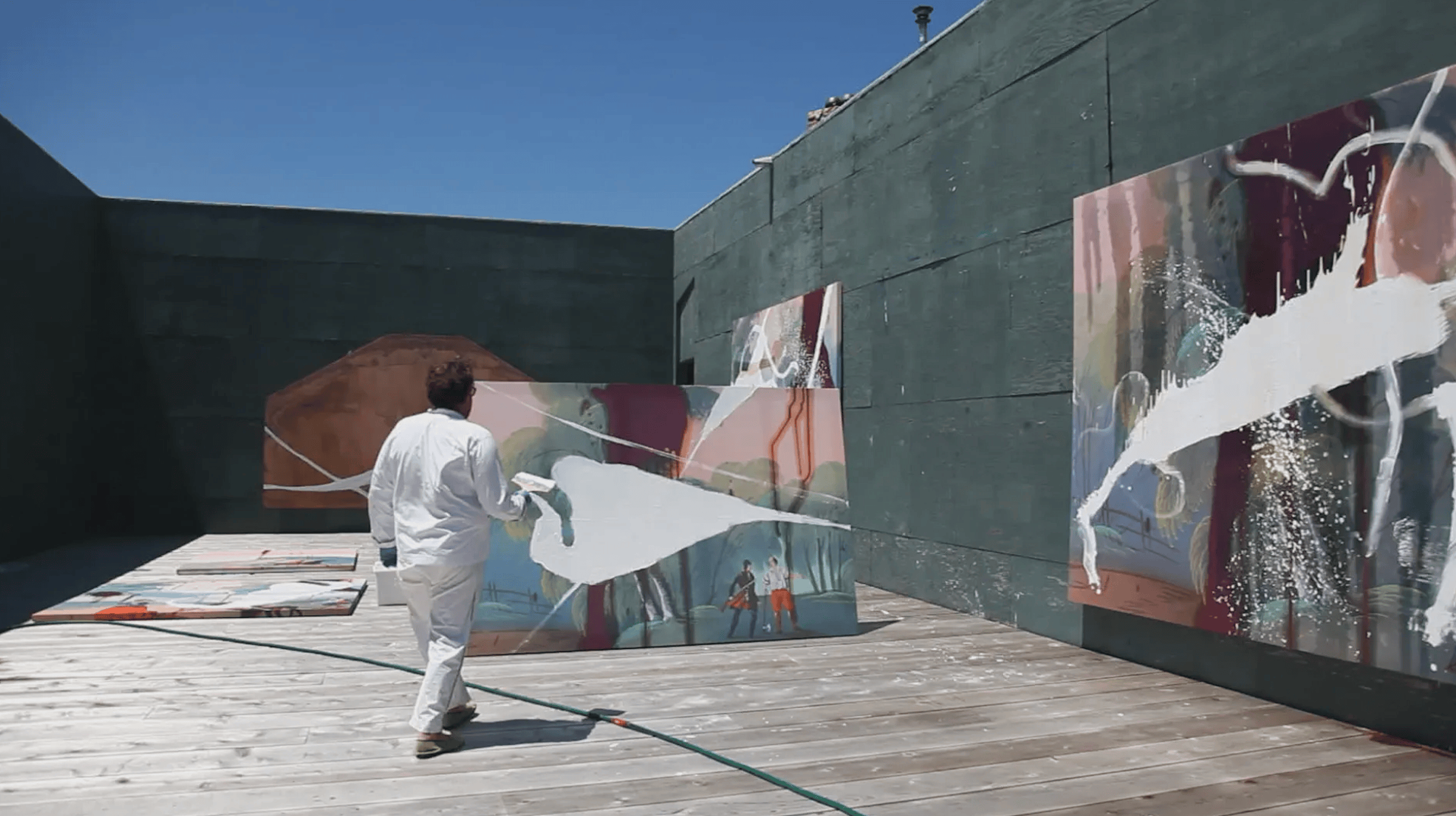 Julian Schnabel in in the Course of Seven Days