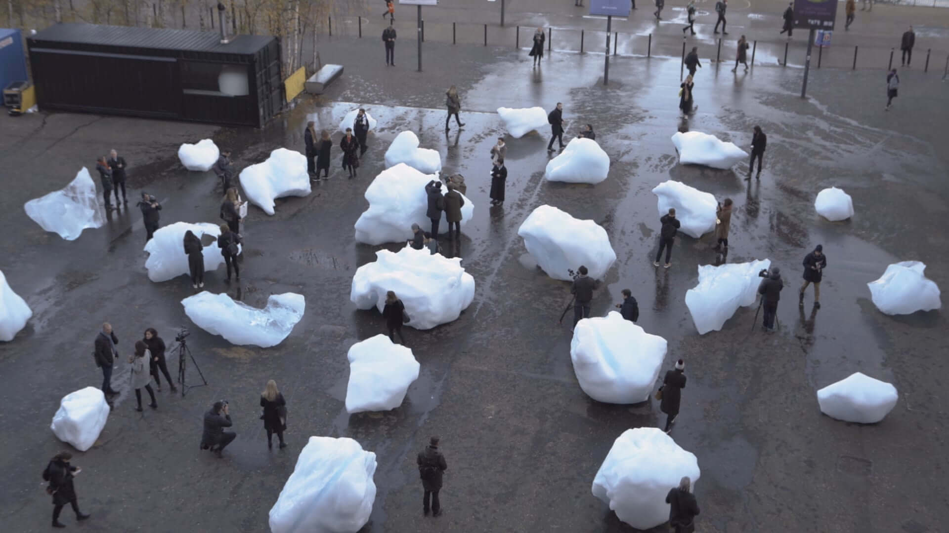 Olafur and Studio Wayne McGregor at Ice Watch