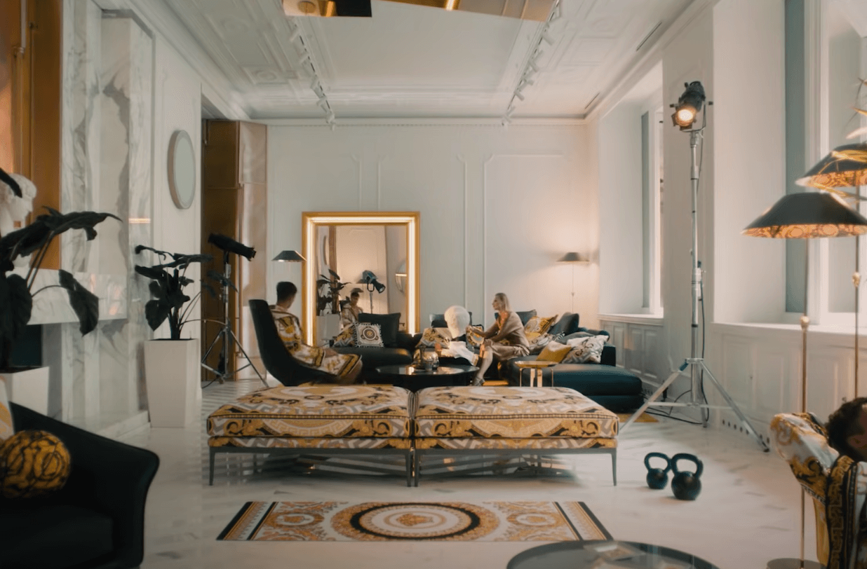 Inside Versace Home