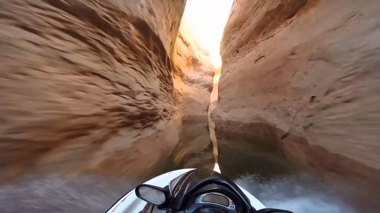 High-Speed Canyon Jet Ski in Lake Powell