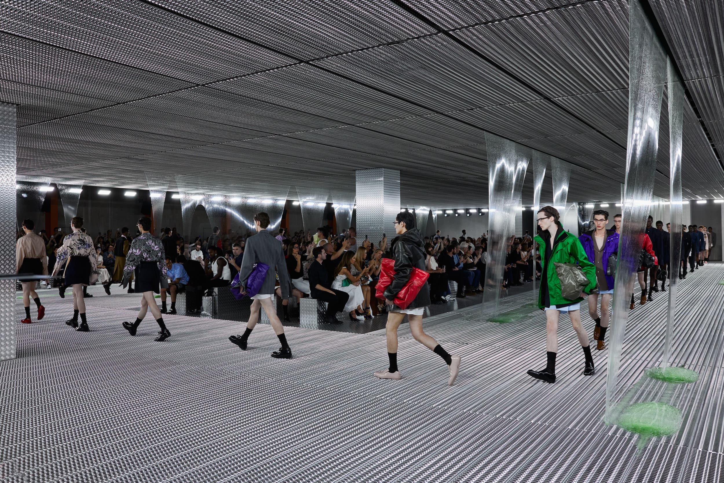 Miuccia Prada and Raf Simons present Prada SS24 Menswear Collection