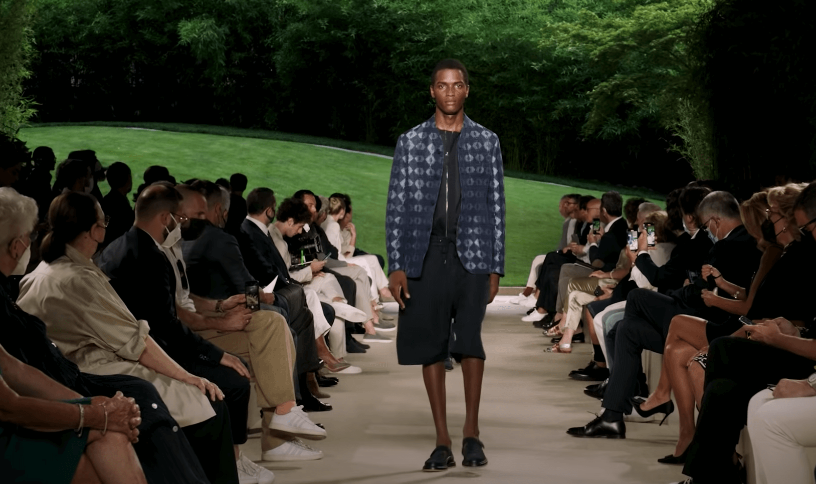 Giorgio Armani Men's SS 22 Fashion Show