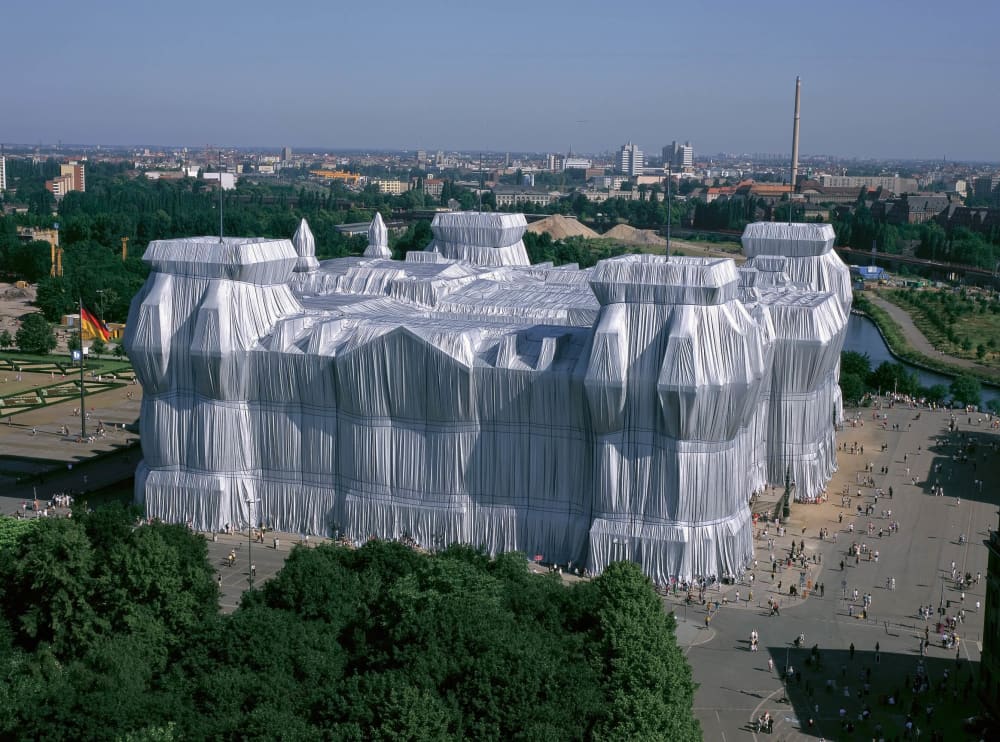 Christo and Jeanne-Claude: Wrapped Reichstag (1995)