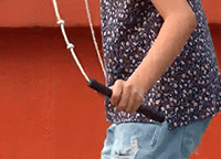 Francis Alÿs Children’s Game #22: Jump Rope