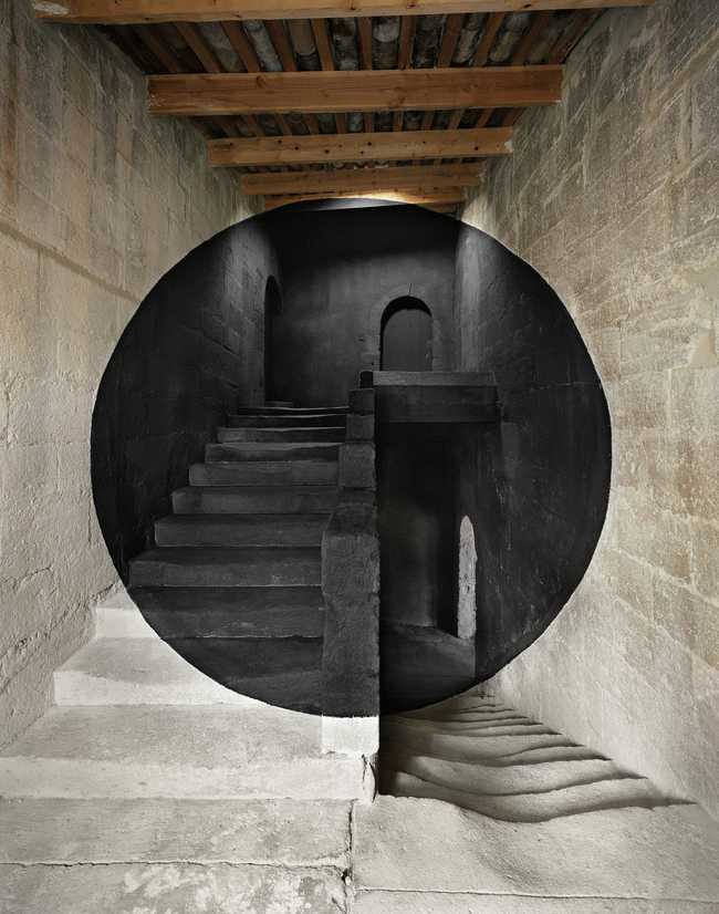 Georges Rousse Installation