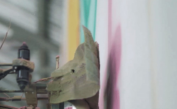 graffiti drone artist Misha Most