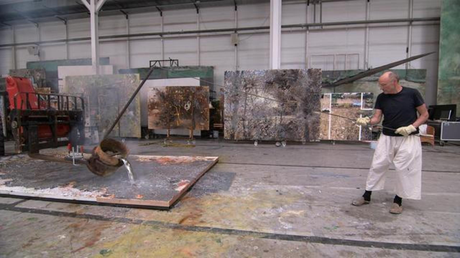 In the studio with Anselm Kiefer