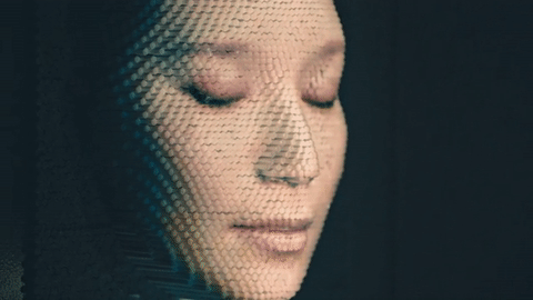 real-time face generator / kagami
