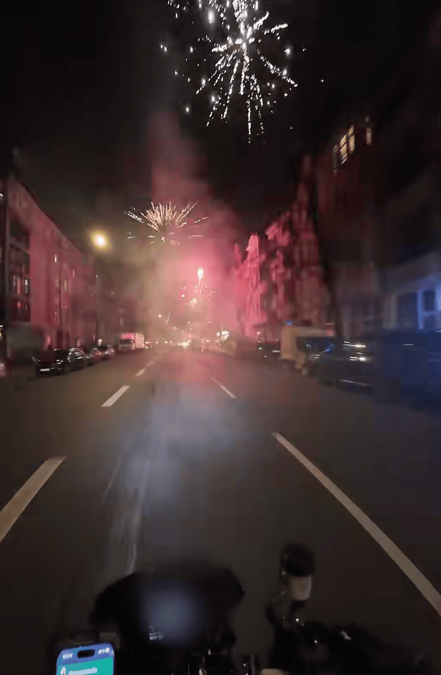 NYE in Berlin (Michael Treeg by bike)