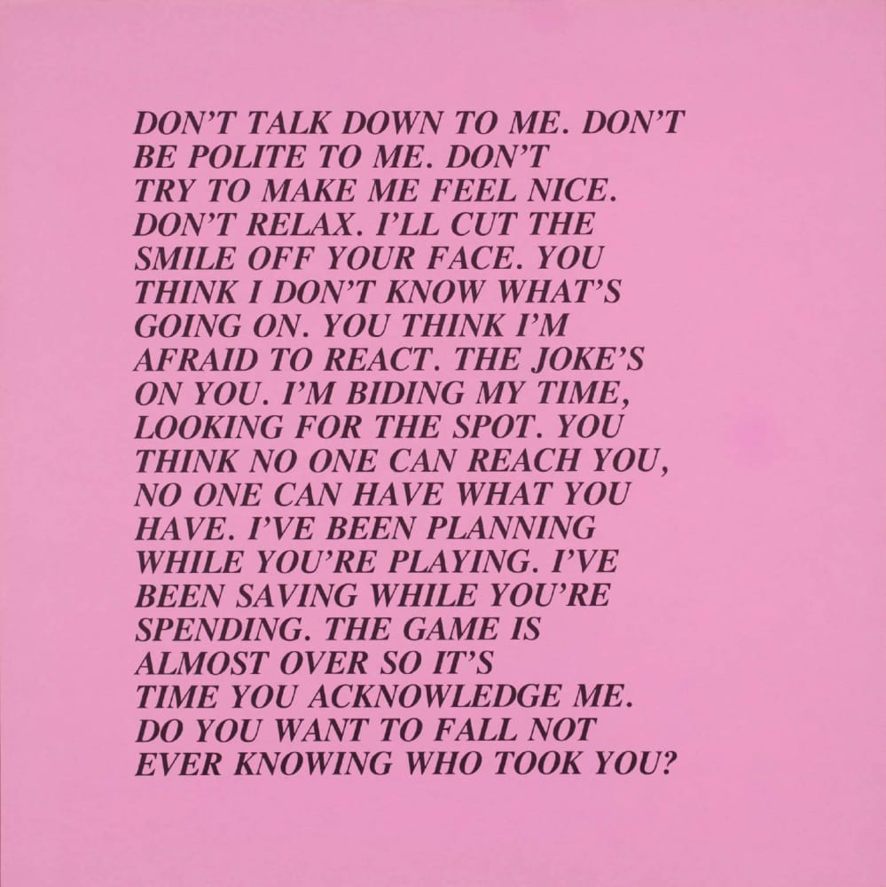 Jenny Holzer's Inflammatory Essays