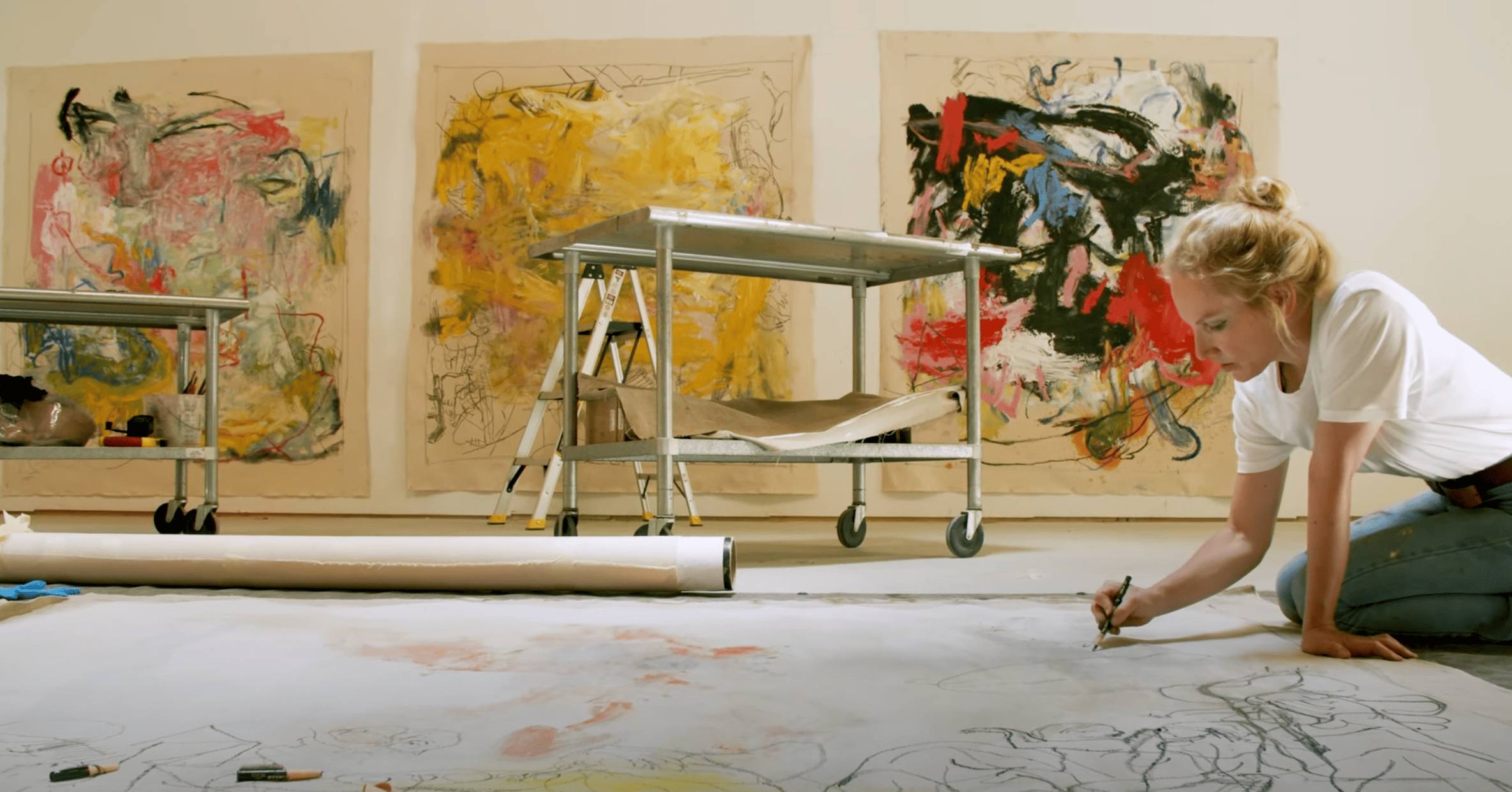 Rita Ackermann: In the Studio