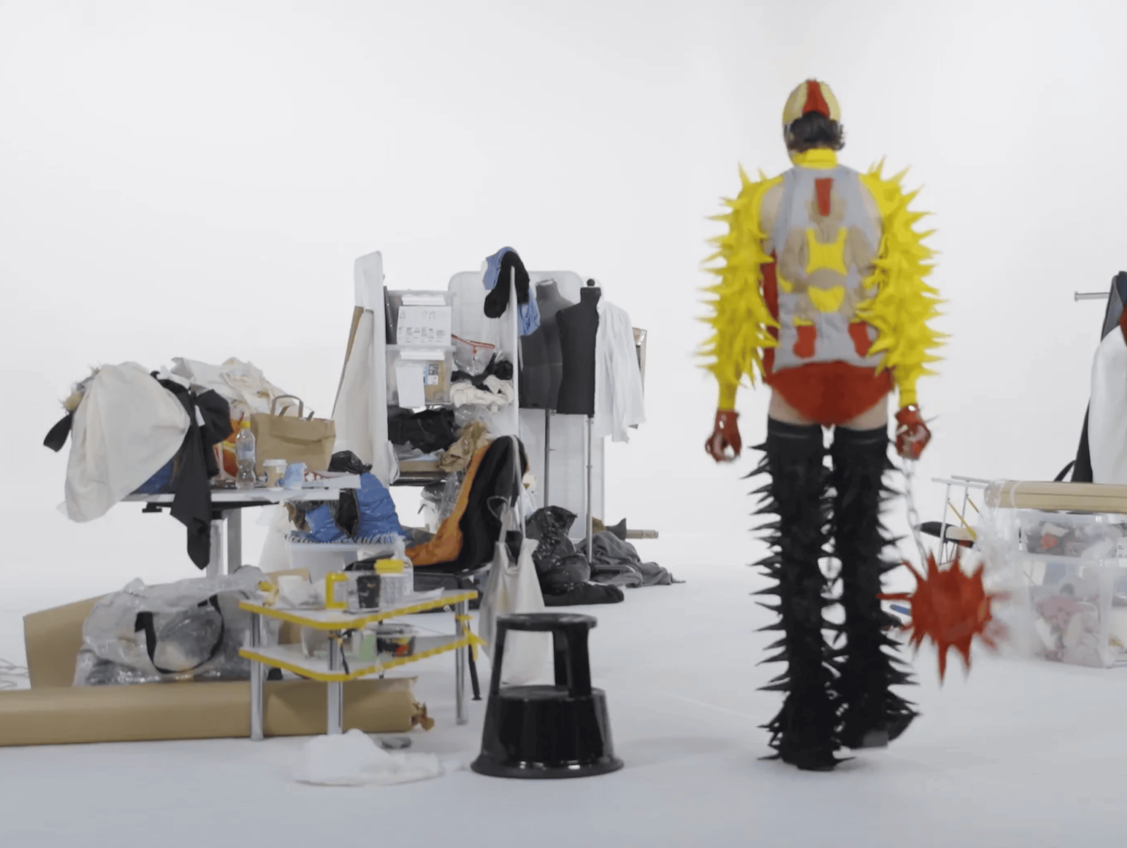 LEEVI IKÄHEIMO BA GRADUATE COLLECTION NO PAIN NO GLAMOUR