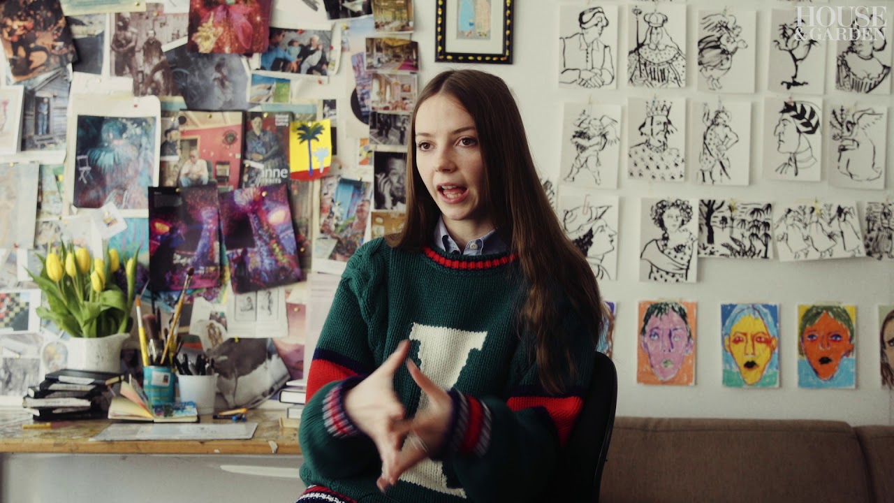 In the studio with artist Isabella Cotier