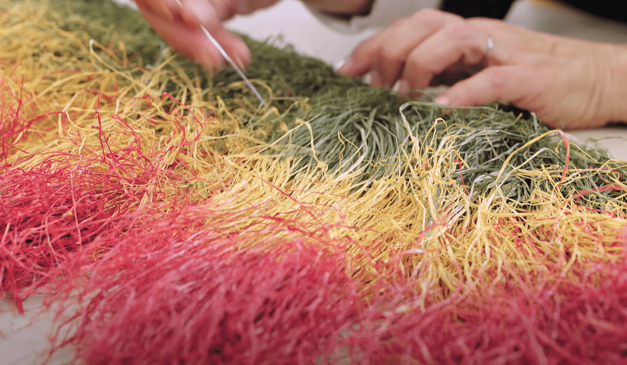 ASMR at the museum | Conserving an Adzido Pan African Dance Costume